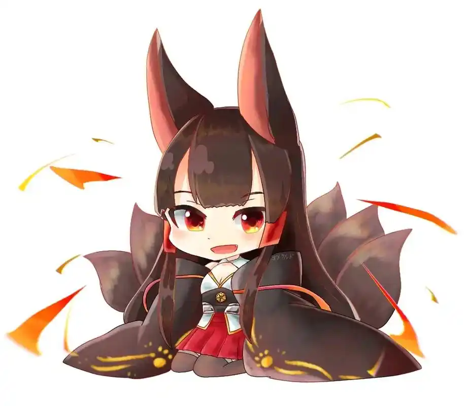 碧蓝航线赤城加贺q版头像.#碧蓝航线#赤城加贺q版头像@碧蓝 - 抖音