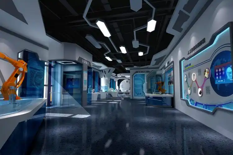 部分科技馆展厅鸟瞰_宣传推广_室内设计联盟 - powered by discuz!