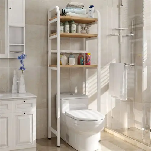 卫生间马桶架置物架浴室壁挂厕所洗手间收纳用品用具落地收纳架子