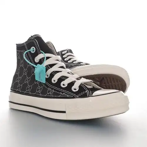 gucci x converse chuck taylor 1970s hi 古驰联名 匡威三星标硫化