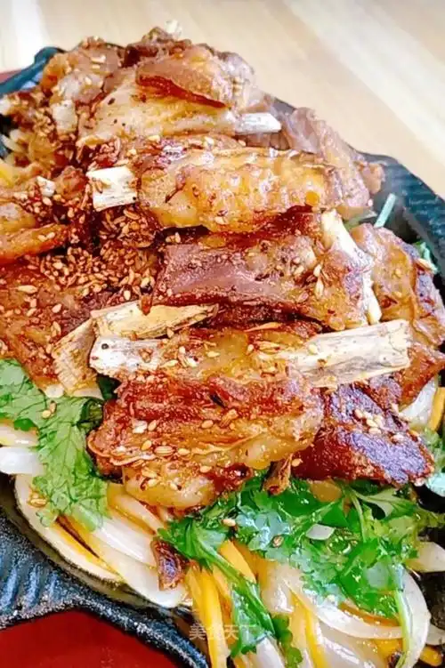 孜然羊排的做法步骤_最初的最美❤_美食天下