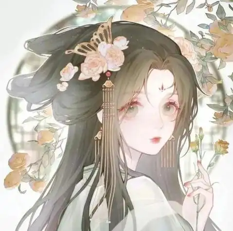 仙气古风女生头像万事都要全力以赴包括开心