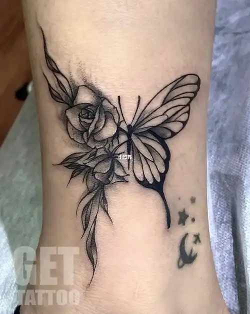 蝴蝶纹身洛阳纹身