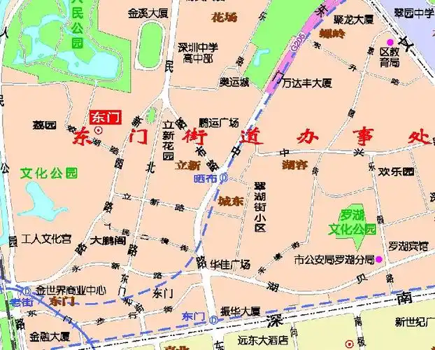 广东省深圳市罗湖区新园路7号半岛大厦是什么街道?
