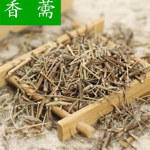 中草药香薷别名:香薷草,香茹草,香菜,香绒,蜜蜂草