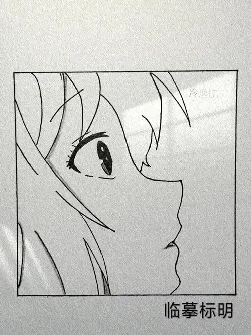 动漫人物头像简画教程