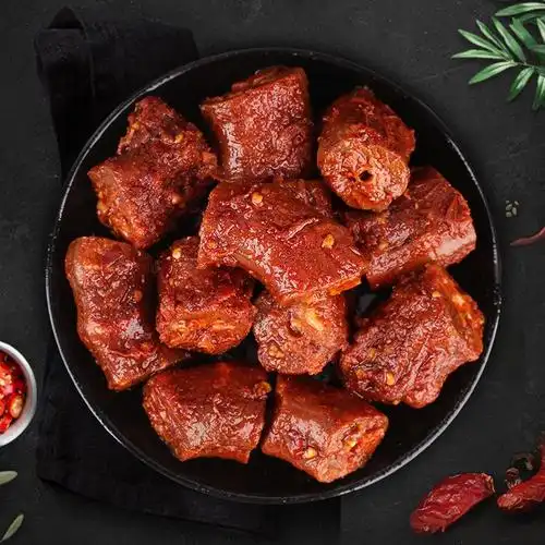 鸭脖朱小依小姐姐姐货铺麻辣变态辣鸭脖子500g鸭肉零食