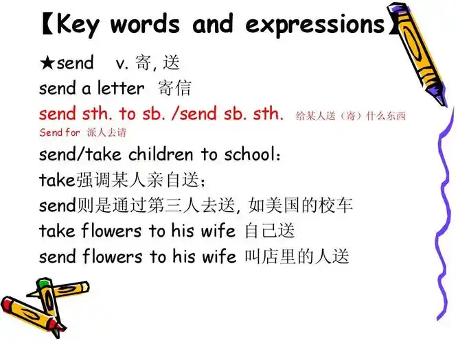 lesson 3 please send me a cardppt