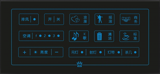所有分类 工程科技 信息与通信 > ktv灯光控制面板汇总智能灯光控制