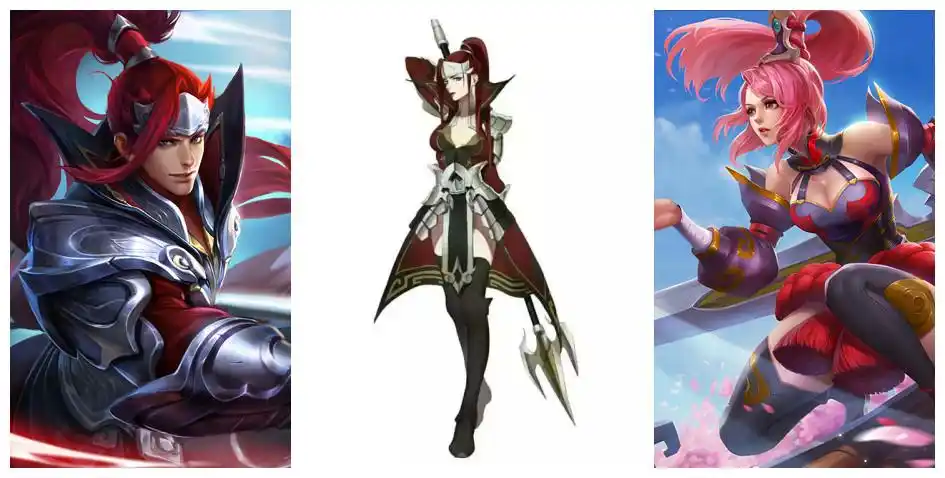 王者荣耀女版韩信撞脸花木兰这些男英雄变女生颜值远超貂蝉