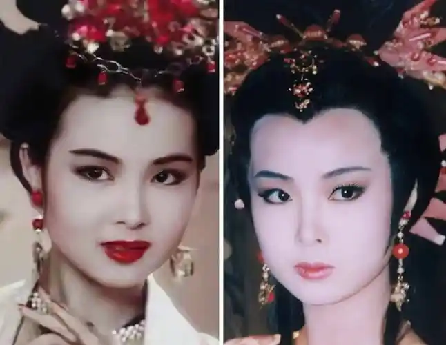 早期由韩冬冬扮演张丽华也是非常美,她的戏份很少,但让很多观众记住了