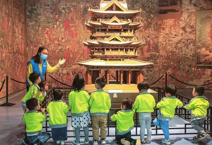 518国际博物馆日孩子们参观运城博物馆