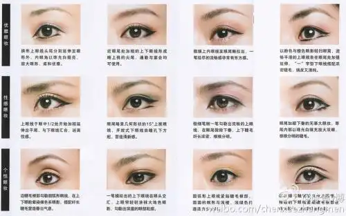 您想画好眼线吗那您需要知道眼线工具注意事项和不同眼型的画法