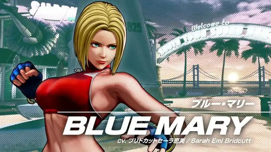 拳皇15:公布关节技推拿金发女神布鲁玛丽