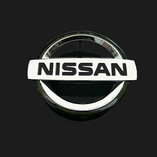 尼桑日产车标 11-13款阳光新老款天籁经典轩逸中网前杠前标志卡标