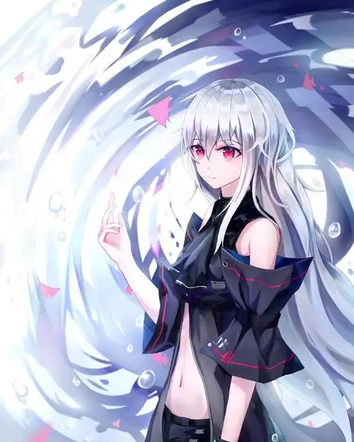 斯卡蒂插画图片壁纸