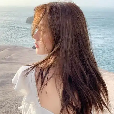 一个女生海边侧脸头像小清新 女生头像图片大全 -【爱个性】