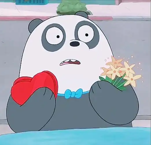 头像,咱们裸熊,动漫,卡通头像对花粉过敏的胖达