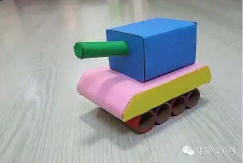 幼儿创意手工作赏析—百变的废纸盒