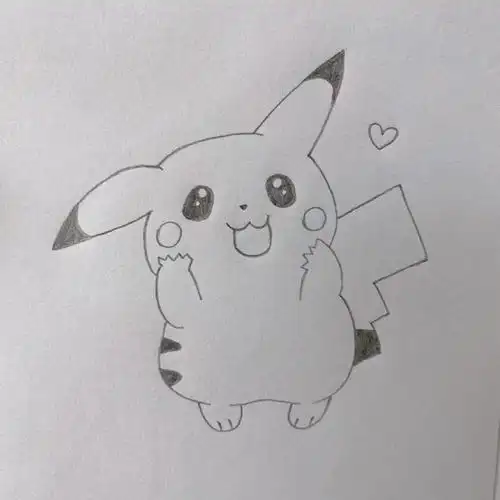 皮卡丘  #画画  #简笔画  #绘画  #儿童画  #简笔画教程  #画个简笔