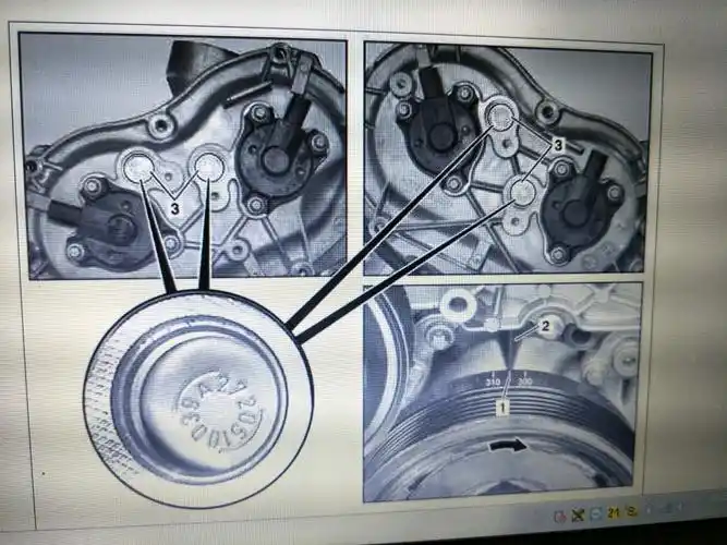 你好奔驰威霆272发动机正时怎么对是正确的