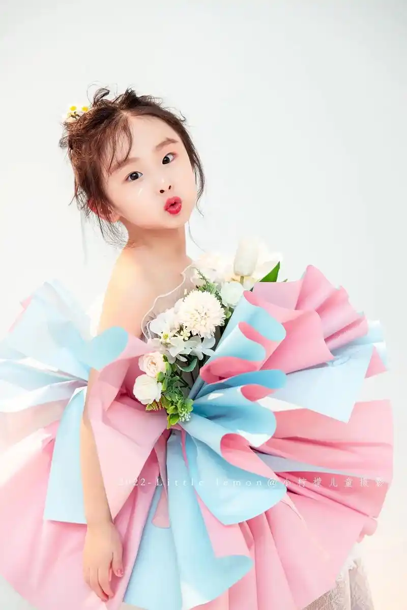 可爱宝宝#花束女孩 #石家庄儿童摄影 # - 抖音