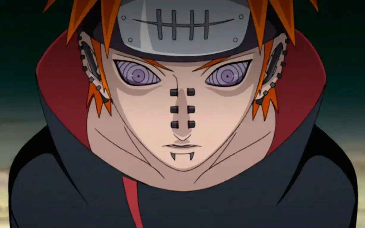 佩恩一直不敢仔细的看佩恩的眼睛,不亏是轮回眼(屁啦,只是你自己太