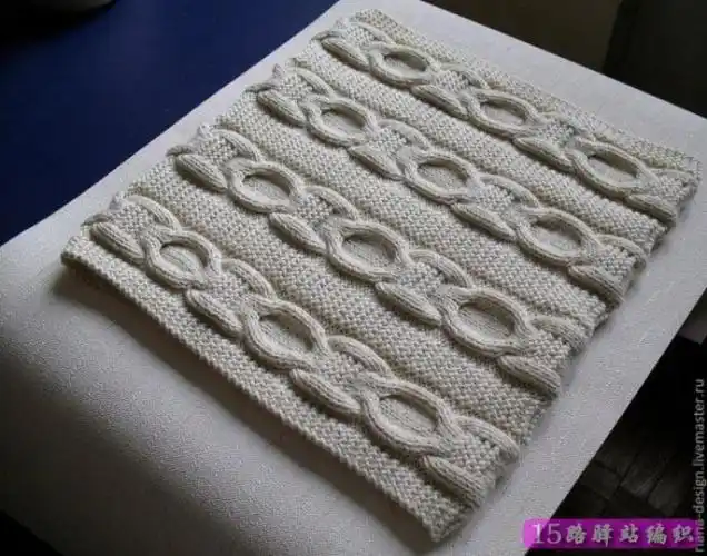 棒针如意麻花花样图解|棒针编织图解 - 15路驿站