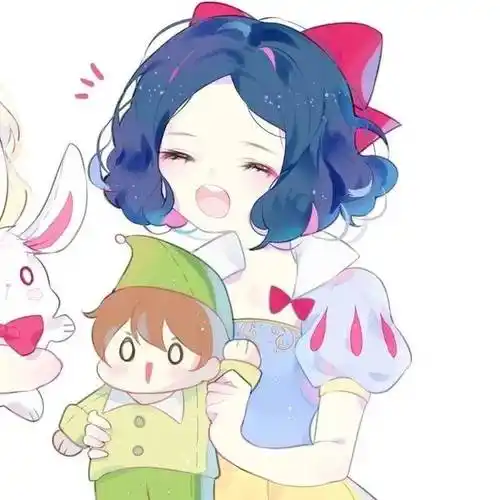 q版闺蜜女生头像