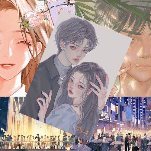 难哄海报广播剧温以凡桑延动漫周边高清学生宿舍墙贴卧室超大壁纸