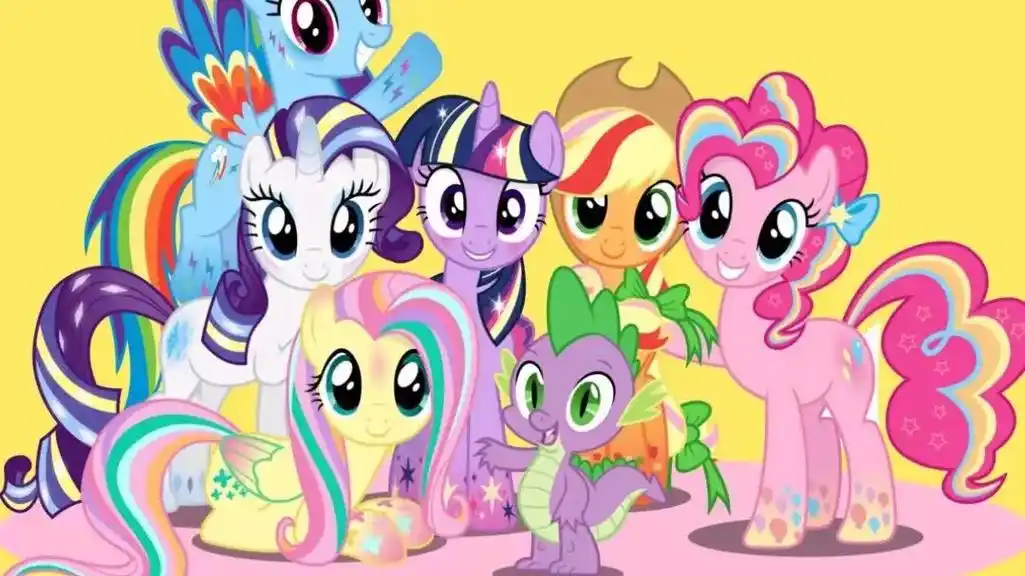 小马宝莉  紫月,珍奇,云宝,柔柔, 碧琪,余晖烁烁,苹果 - 抖音