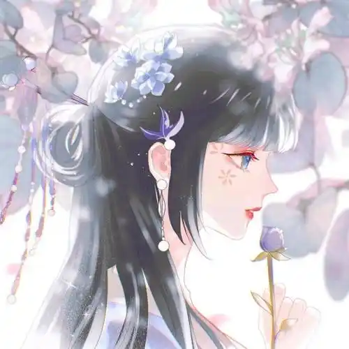 超精美古风动漫头像你是藏在云层里的月亮