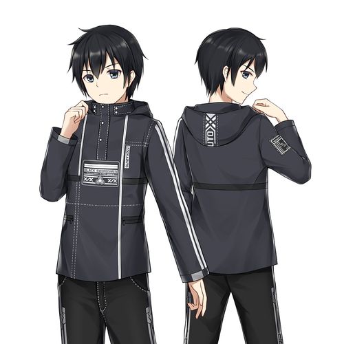 漫趣刀剑神域衣服桐人动漫卫衣套装二次元周边动漫t恤