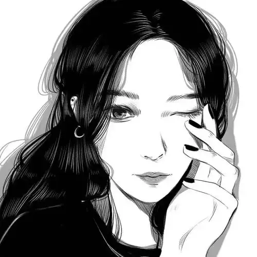 珍藏了很久的女生插画头像非常好看哦有喜欢的话就拿去使用吧