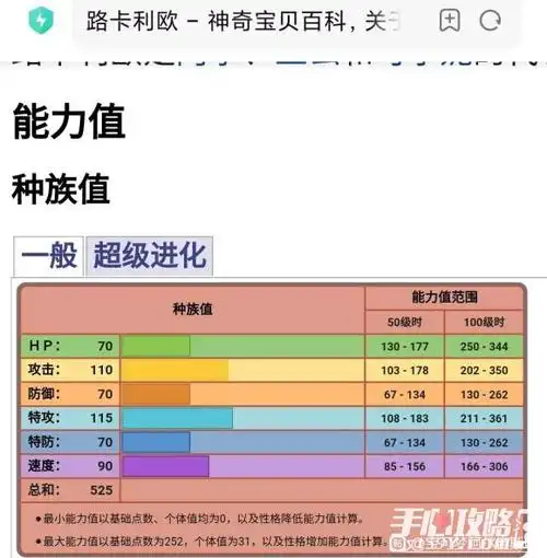 宝可梦传说阿尔宙斯路卡利欧性格及技能推荐
