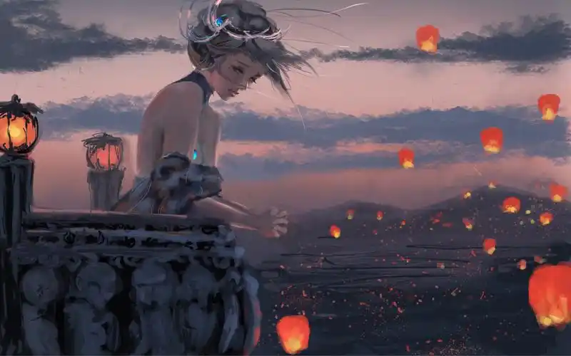 鬼刀冰公主壁纸图片