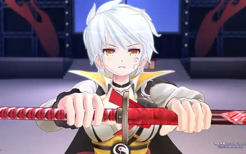 闪乱神乐burst 无伤 0级雅绯 vs 3星-怨楼血