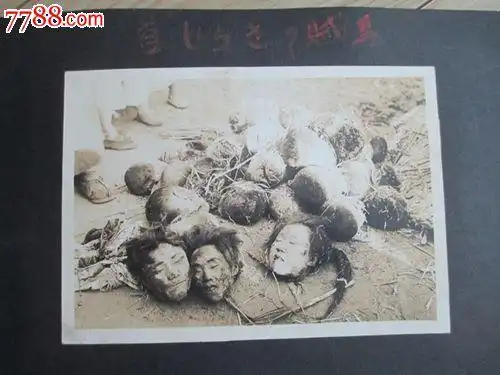 侵华日军相册之二——屠杀,血腥,惨无人寰(在满纪念)_7788收藏__中国