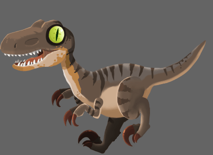 《恐龙世界》射击小游戏|插画|游戏原画|dog磊_原创作品-站酷zcool