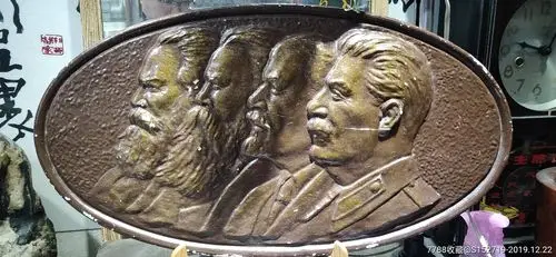 四大伟人(早期石膏像)_镶嵌瓷/瓷板画【泓鑫堂】_第1张_7788瓷器