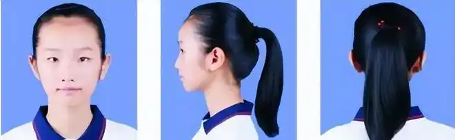 初中生标准发型有规定男生发型帅气如军人女生发型却很丑