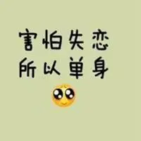 表示自己单身图片带字_微信头像图片大全