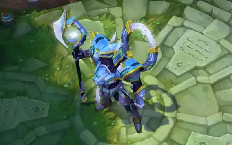 lol狗头钢铁瓦尔基里单一炫彩皮肤演示