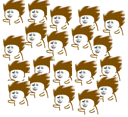 抖音疯狂甩头表情包