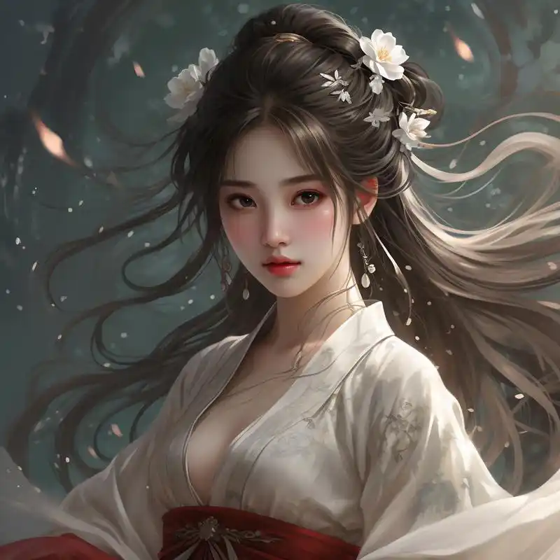 超级稀有的古风女生头像93