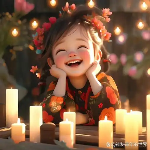 来一组可爱爱笑的小女孩头像