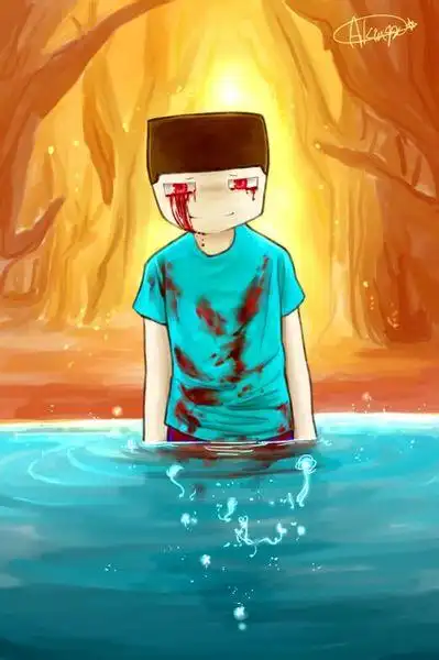 新手小说——《herobrine传说》_麦块我的世界论坛