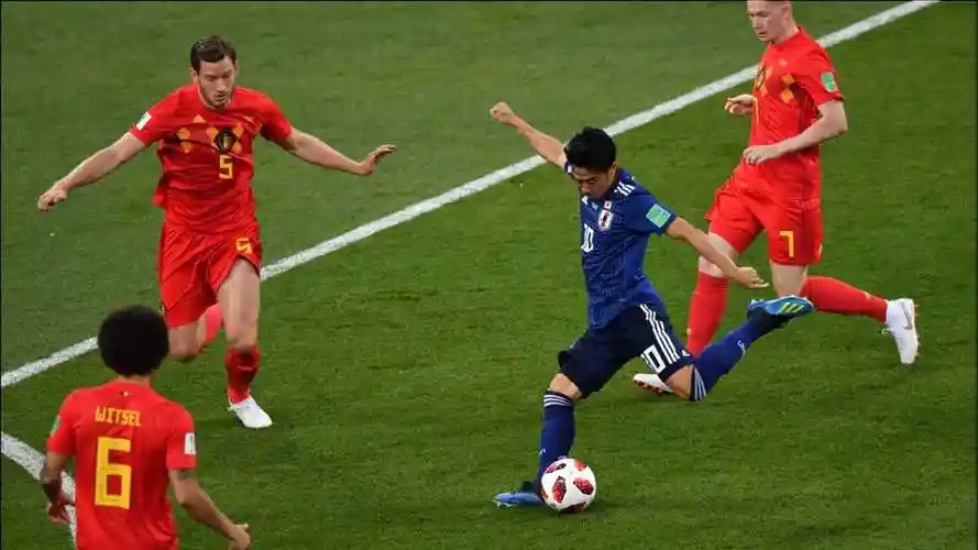 【回顾2018世界杯八分之一决赛:日本2:3比利时】