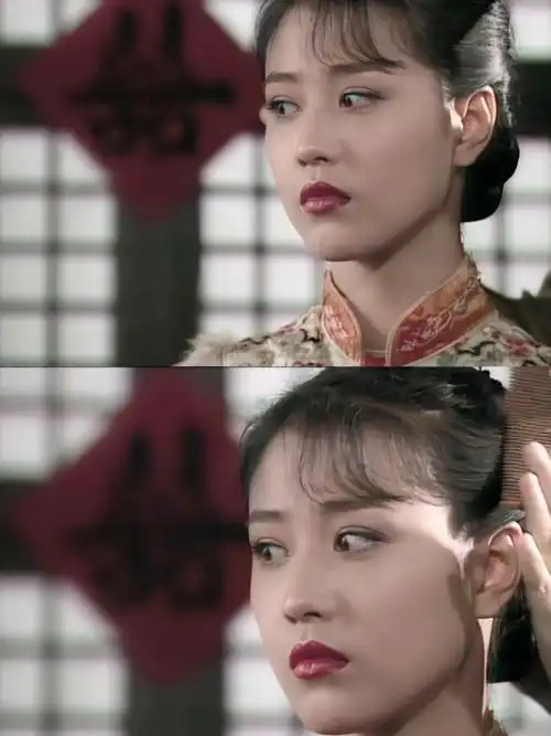 情浓大地里的周海媚漂亮的很