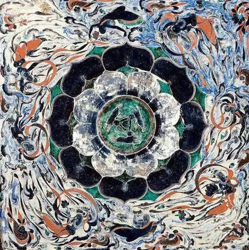 在敦煌莫高窟的隋代407窟中,有这样一个神秘的壁画,它的图案在漫漫
